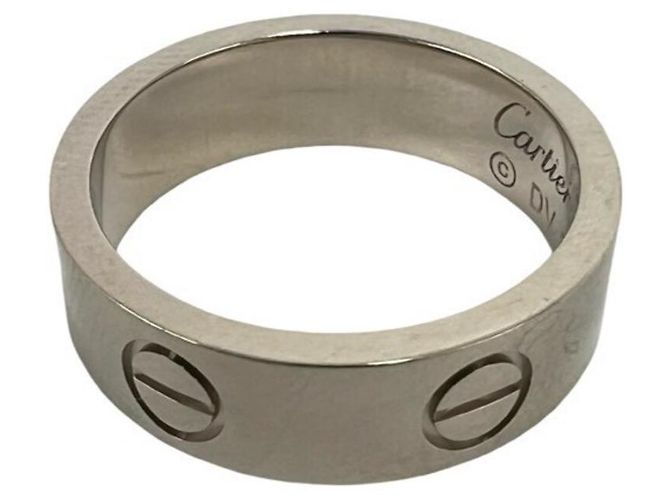 Anello Cartier Love in oro bianco 18K Argento - vista 4