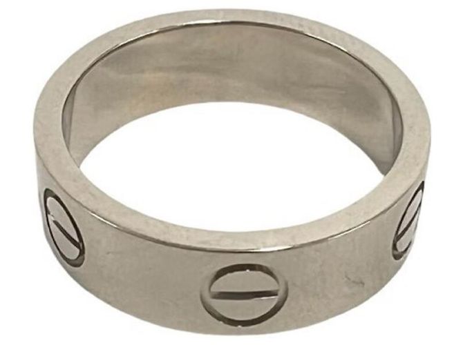 Anello Cartier Love in oro bianco 18K Argento - vista 6