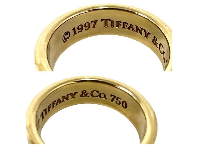 Autre Marque Anello Tiffany Narrow Band in oro giallo 18K D'oro - vista 3