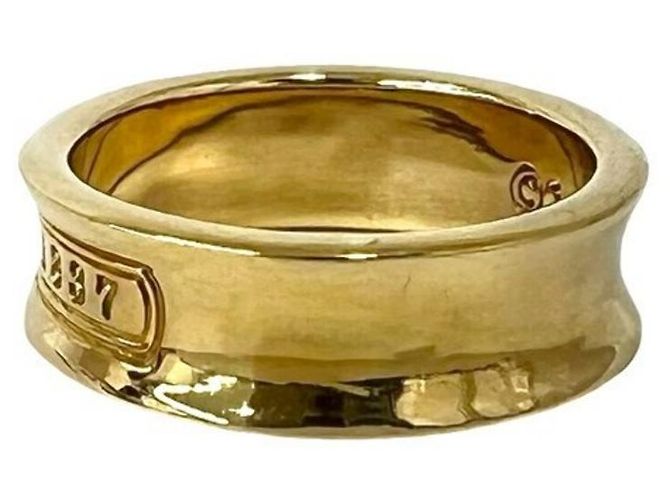 Autre Marque Anello Tiffany Narrow Band in oro giallo 18K D'oro - vista 4