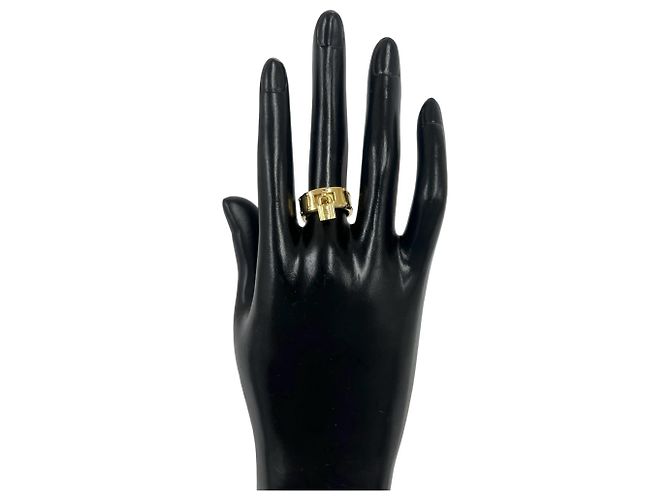 Hermès Hermes Vintage Kelly Ring in 18K Gelbgold Golden - Ansicht 2