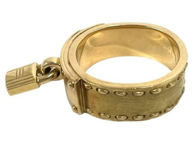 Hermès Hermes Vintage Kelly Ring in 18K Gelbgold Golden - Ansicht 4