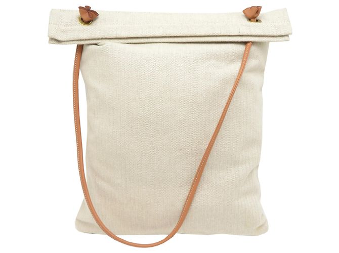 Hermès Hermes Aline GM Schultertasche für Damen Beige - Ansicht 2