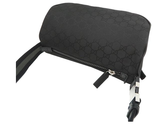 Pochete Gucci em nylon Preto - vista 4