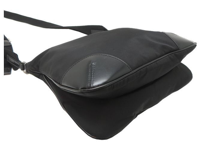 Prada Schultertasche für Damen BT0332 Schwarz - Ansicht 3