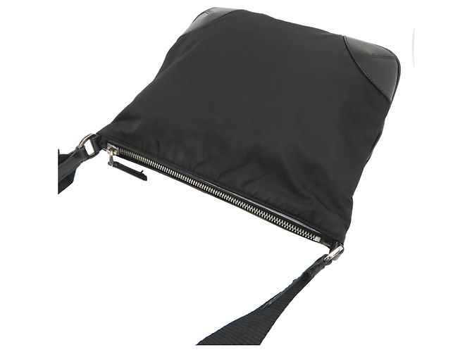 Prada Schultertasche für Damen BT0332 Schwarz - Ansicht 4