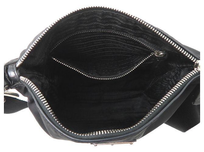 Prada Schultertasche für Damen BT0332 Schwarz - Ansicht 6