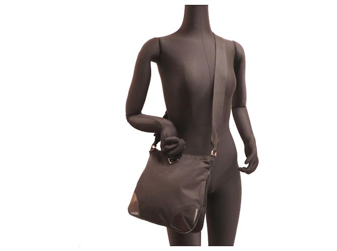 Prada Schultertasche für Damen BT0332 Schwarz - Ansicht 9