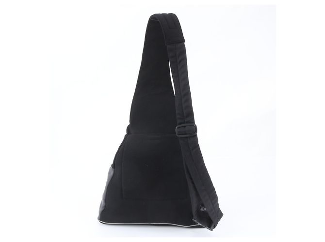 Bolsa de Ombro Miu Miu Archive Preto - vista 3