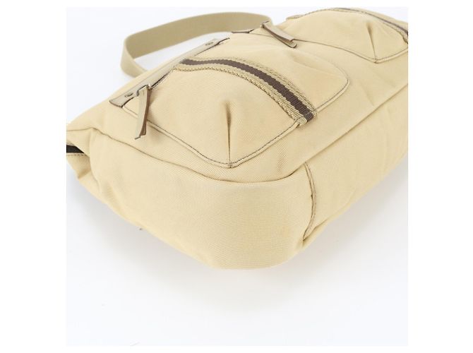 Bolsa tiracolo e tote Gucci 90762 em couro Bege - vista 4