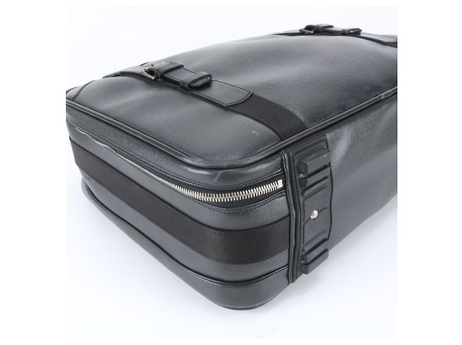 Sac Boston Louis Vuitton Taiga Satellite 53 Gris - vue 5