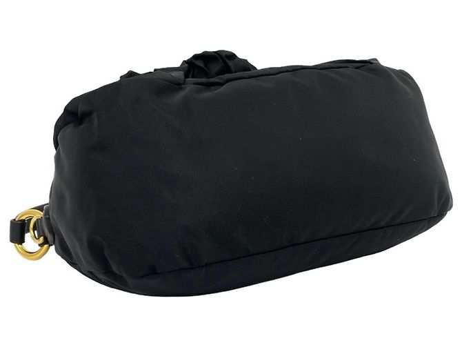 Bolso de mano Prada Tessuto Pocono Black Negro - vista 7
