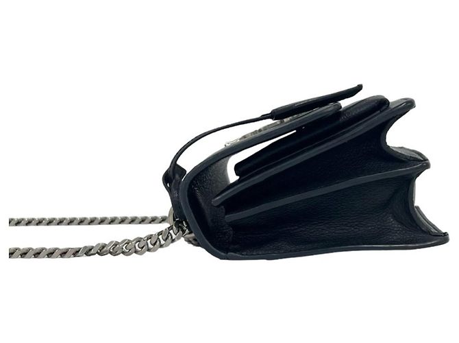 Autre Marque Borsa a tracolla in pelle Sunset Saint Laurent Paris Nero - vista 5