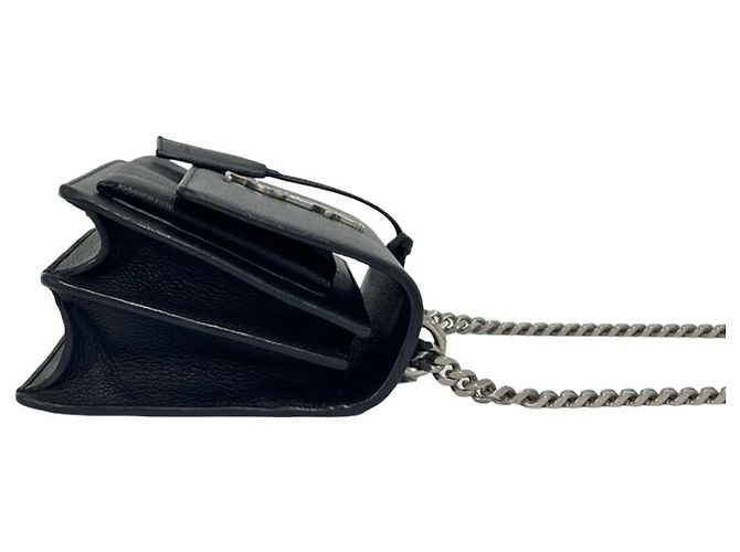 Autre Marque Borsa a tracolla in pelle Sunset Saint Laurent Paris Nero - vista 6