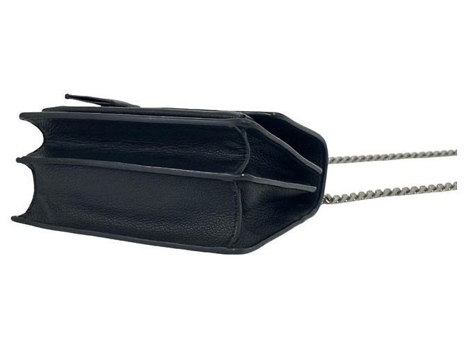 Autre Marque Borsa a tracolla in pelle Sunset Saint Laurent Paris Nero - vista 7