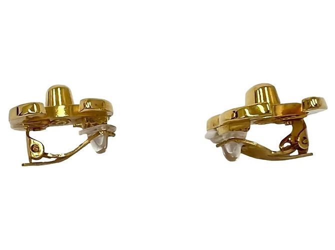 Chanel Vintage Coco Mark Gold Earcuff Ohrring Golden - Ansicht 4