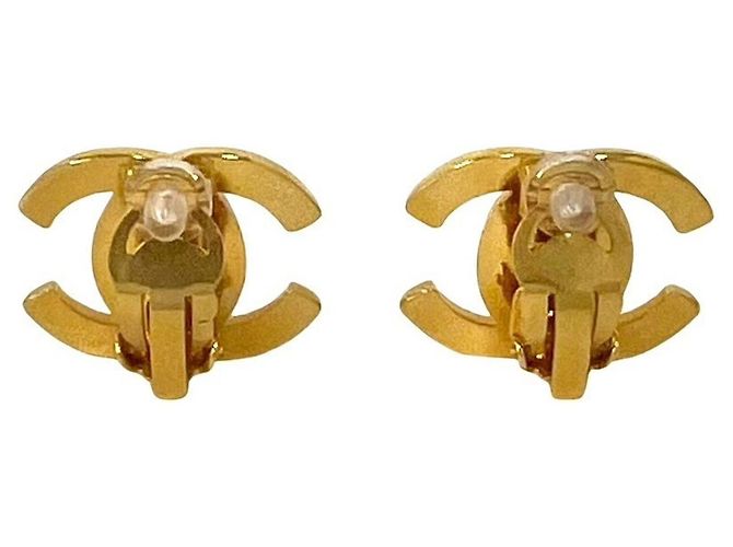 Chanel Vintage Coco Mark Gold Earcuff Ohrring Golden - Ansicht 5