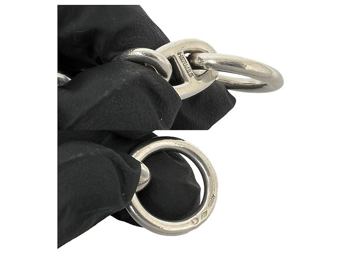 Hermès Hermes Vintage Chaine d'Ancre MM Bracelet Argento - vista 3