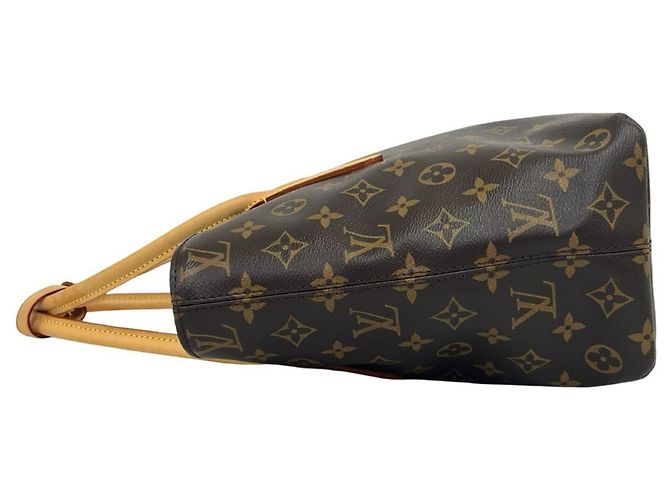 Sac cabas Louis Vuitton Raspail PM Monogram en cuir Marron - vue 5
