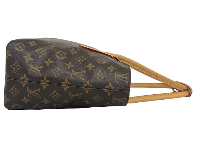 Sac cabas Louis Vuitton Raspail PM Monogram en cuir Marron - vue 6