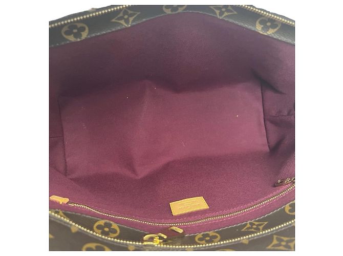 Sac cabas Louis Vuitton Raspail PM Monogram en cuir Marron - vue 9