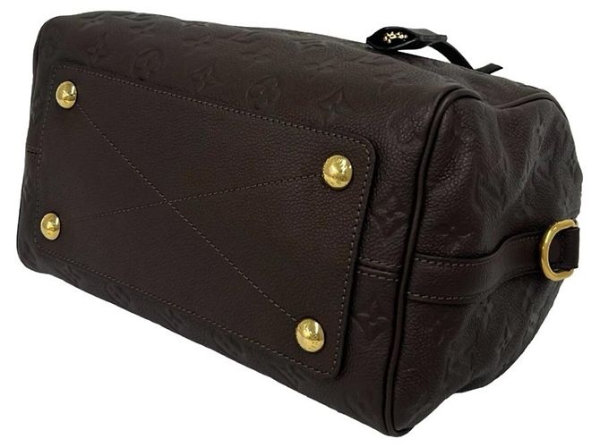 Borsa Louis Vuitton Speedy Bandoulière 25 Marrone - vista 8