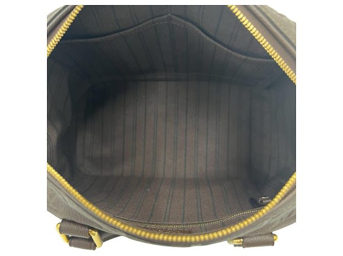 Borsa Louis Vuitton Speedy Bandoulière 25 Marrone - vista 9