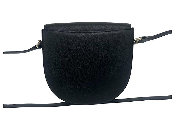 Burberry Vintage Logo Hardware Nova Check Pattern Lederschultertasche Schwarz - Ansicht 3