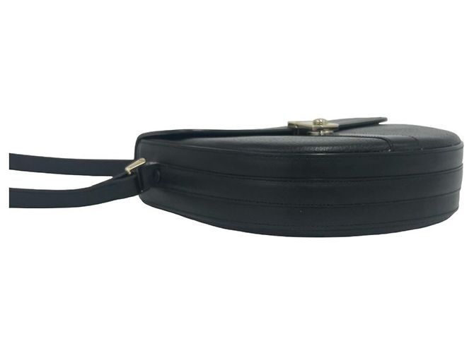 Burberry Vintage Logo Hardware Nova Check Pattern Lederschultertasche Schwarz - Ansicht 7