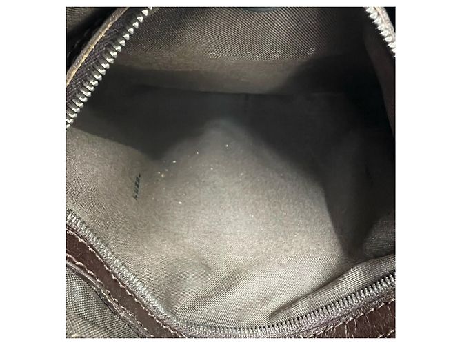 Fendi Mamma Bucket Zucca FF Logo Hardware Schultertasche Braun Schwarz - Ansicht 10