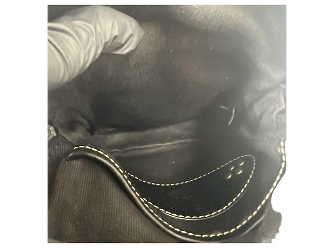 Céline Bolsa de ombro e bolsa de mão Celine Macadam Blazon Triomphe Pattern Marrom Preto - vista 9