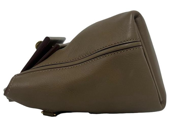 Hermès Hermes Sac Vingt-Quatre Mini 21 Shoulder Bag Castaño - vista 5