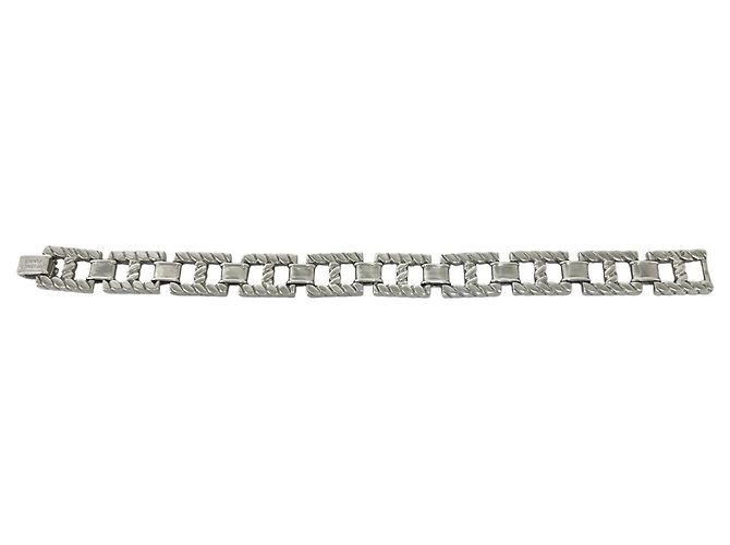 Hermès Hermes Vintage Grand Sport Silver Charm-Armband Silber - Ansicht 5