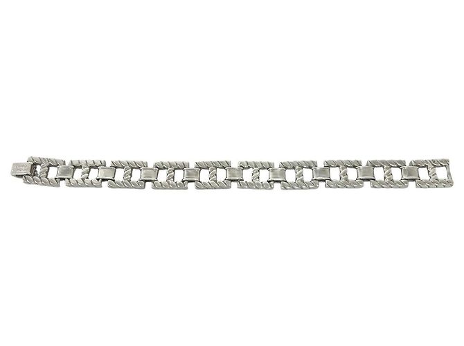 Hermès Hermes Vintage Grand Sport Silver Charm-Armband Silber - Ansicht 6