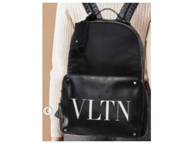 Zaino Valentino Garavani VLTN Nero - vista 5