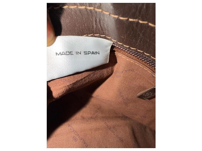 Balenciaga braune Monogramm-Handtasche - Ansicht 12