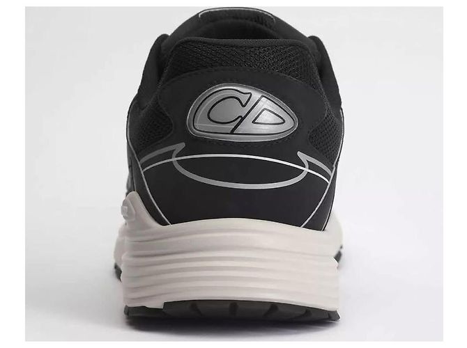 Dior Men’s B30 Countdown Sneaker Black Technical Mesh and Black Technical Fabric Size: 38.5  Complete with box  In very good condition throughout - view 5