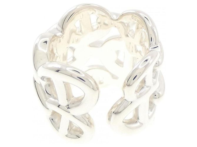 Ring Anillo Hermès Chaine d'Ancre Enchainée - vista 3