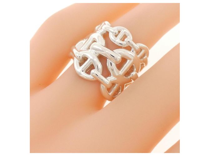 Ring Anillo Hermès Chaine d'Ancre Enchainée - vista 5