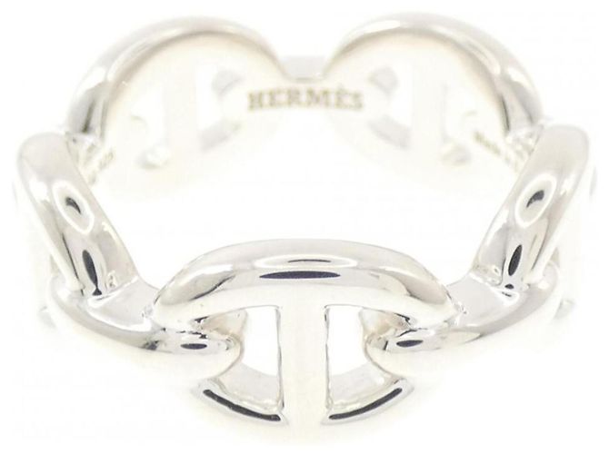 Ring Bague Hermès Chaine d'Ancre Enchainée - vue 2