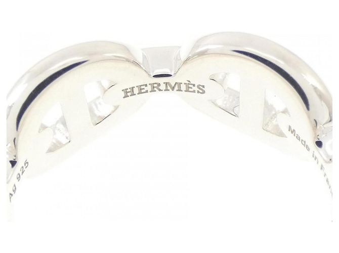 Ring Bague Hermès Chaine d'Ancre Enchainée - vue 3