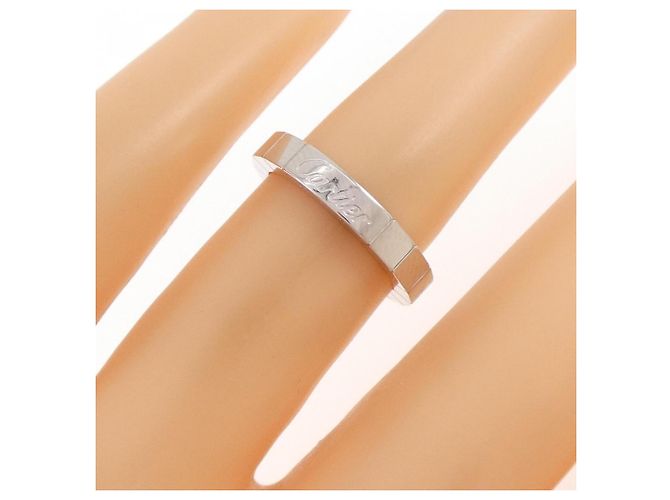 Anello Cartier Lanieres in oro bianco 18K - vista 3