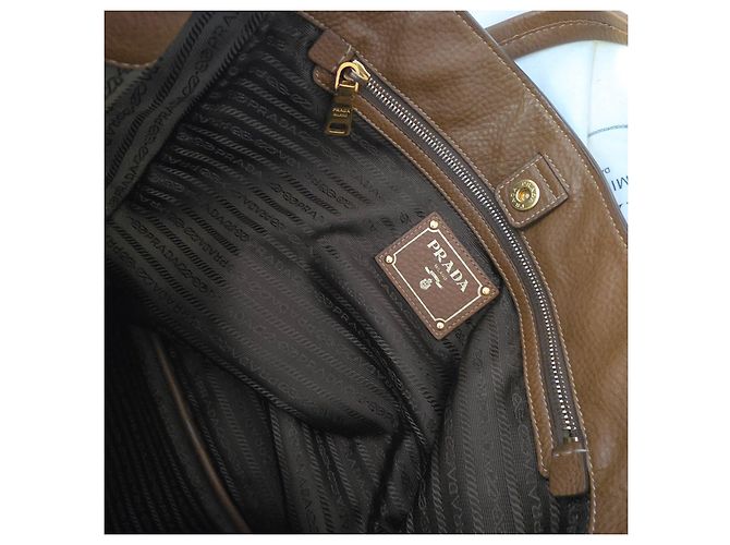 Prada brown leather bag - view 16