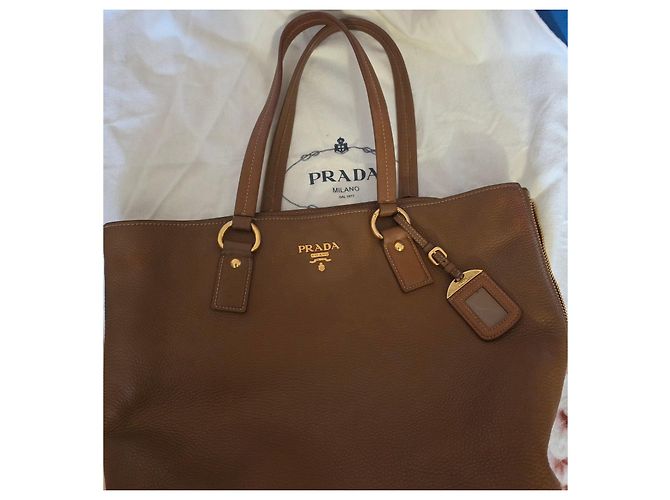 Prada brown leather bag - view 17