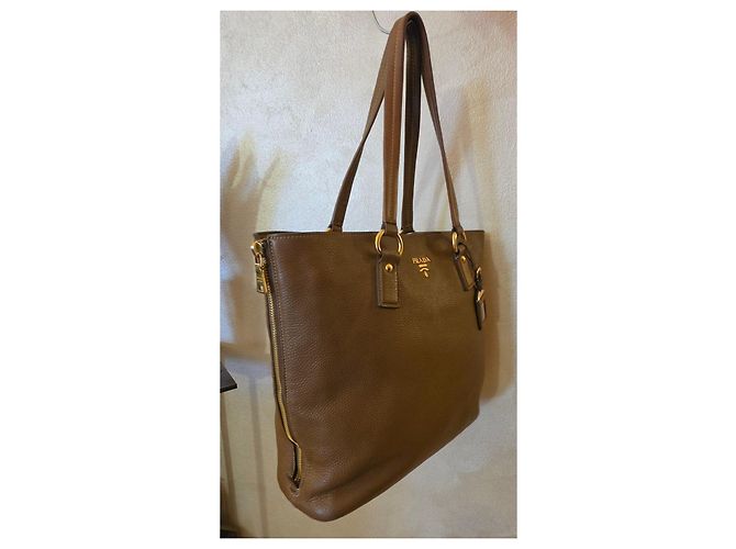 Prada brown leather bag - view 2