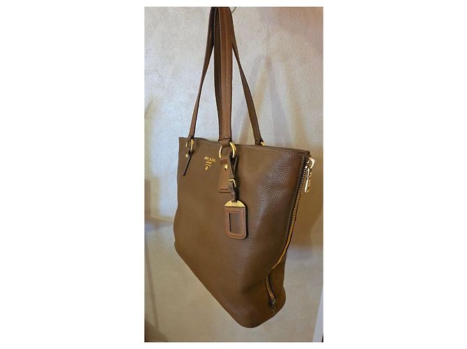 Prada brown leather bag - view 3
