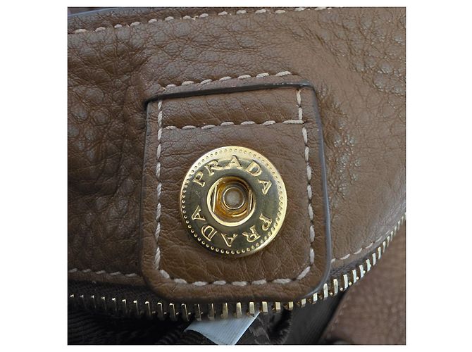 Prada brown leather bag - view 8
