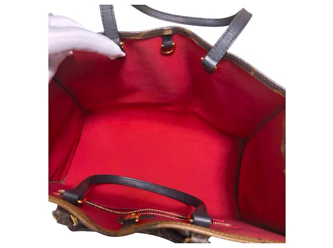 Bolsa Louis Vuitton OnTheGo MM Marrom Monograma - vista 6