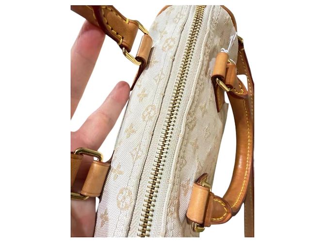 Louis Vuitton Speedy Bandoulière 20 Creme - Ansicht 11