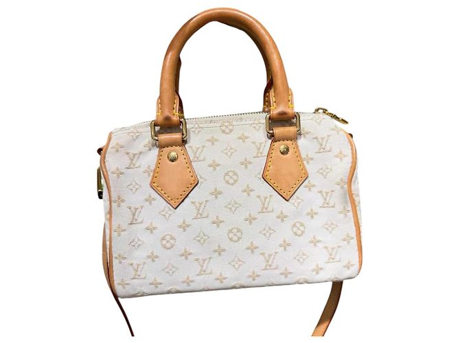 Louis Vuitton Speedy Bandoulière 20 Creme - Ansicht 20